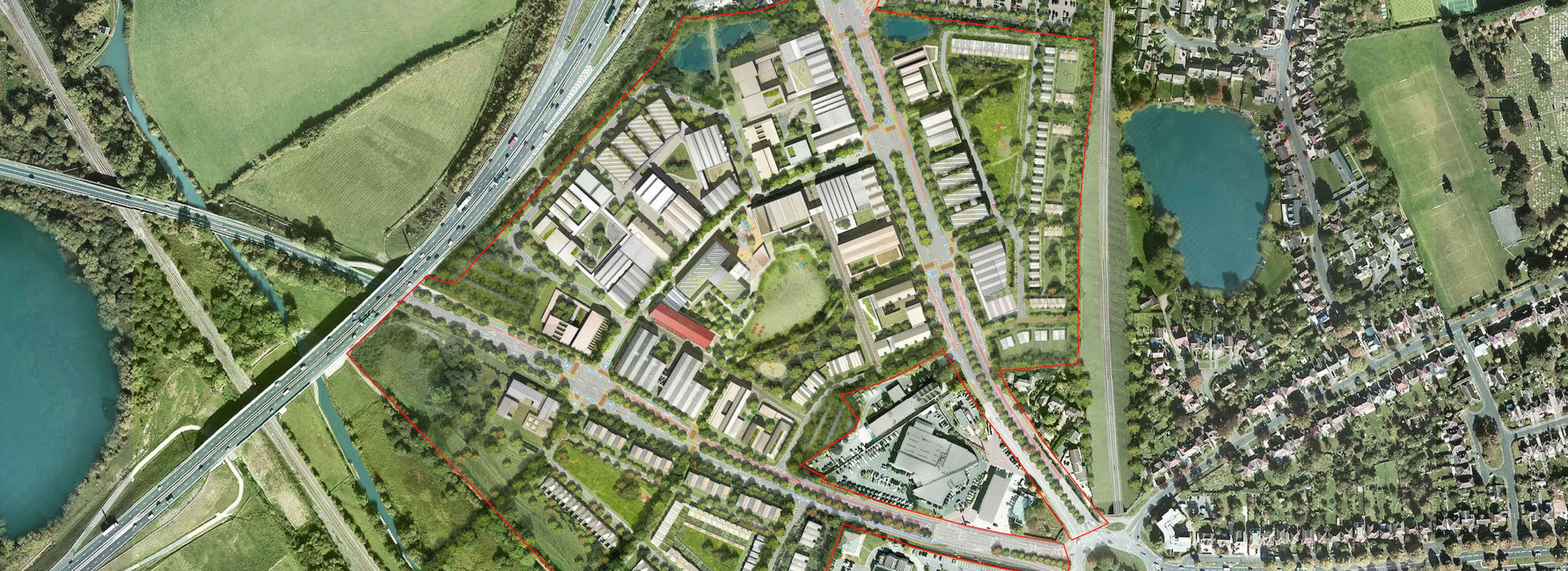 Oxford North approved masterplan