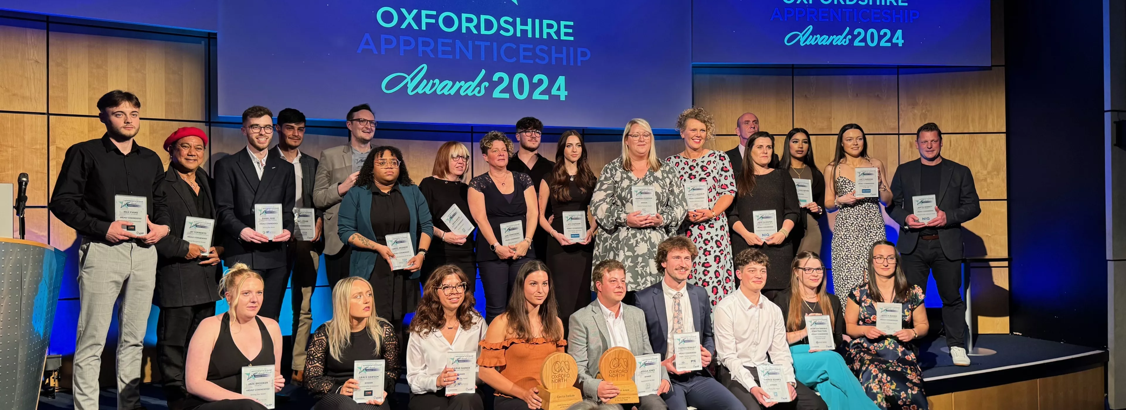 Oxford North headline sponsor Oxfordshire Apprenticeship Awards 2024