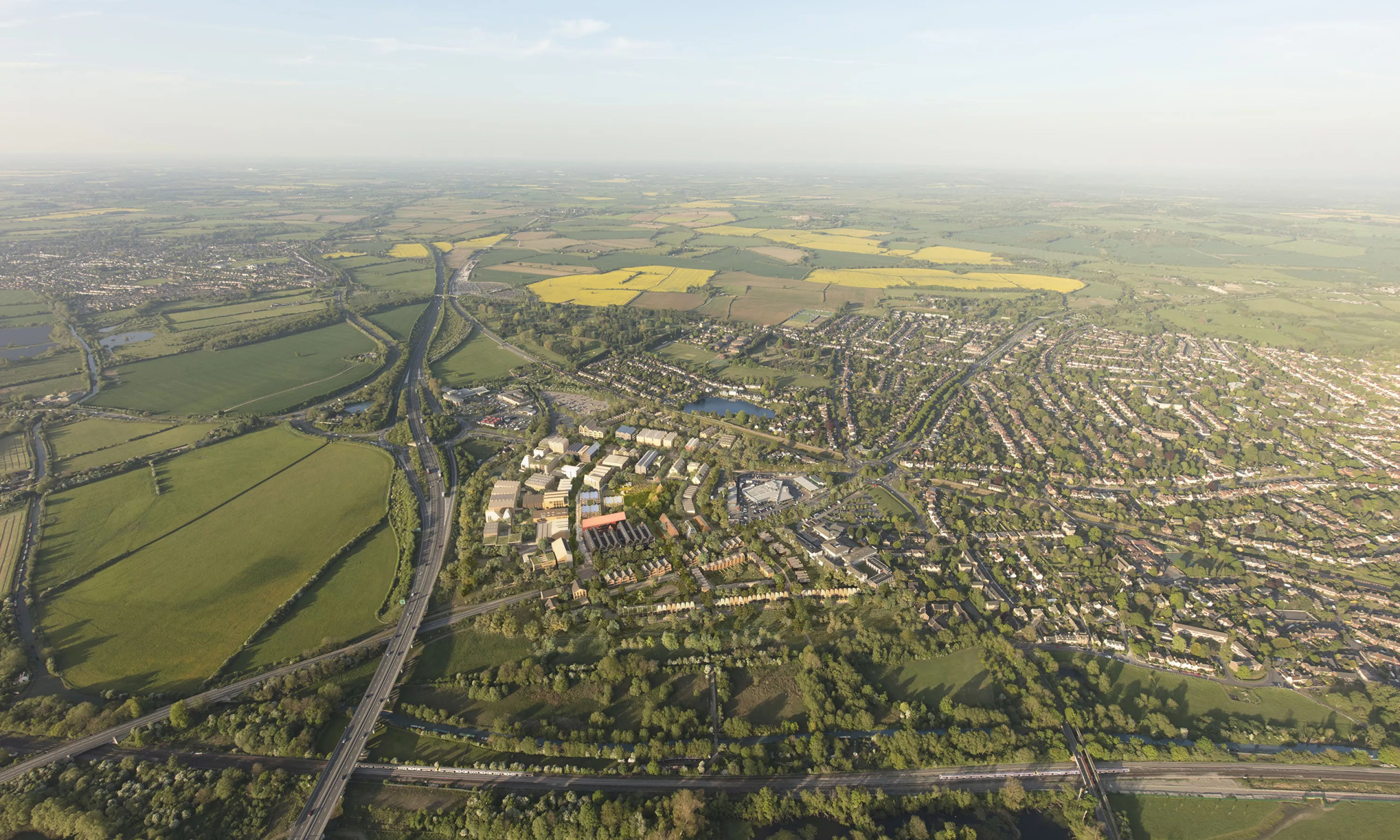 Aerial Oxford North